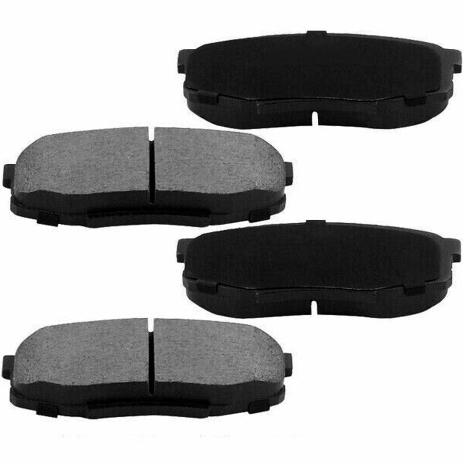 Rear ceramic brake pads with hardware for Acura MDX RLX and Honda Odyssey Pilot