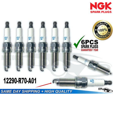 6pc OEM spark plugs for Honda and Acura vehicles 2008-2020 models
