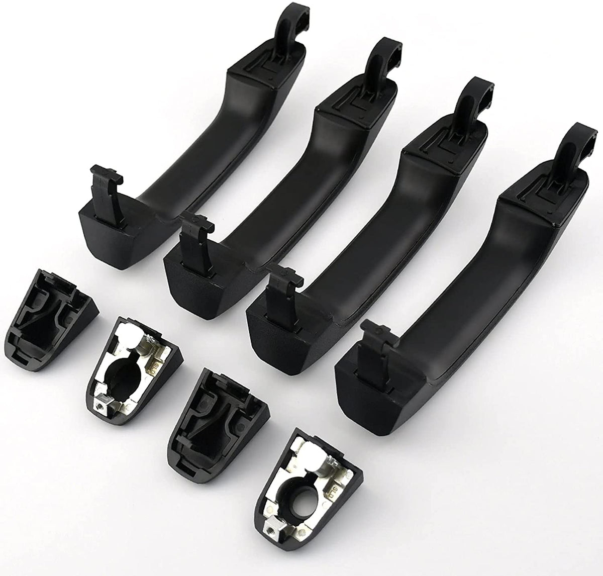 Black Exterior Door Handles for Chevy Silverado GMC Sierra Yukon
