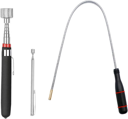 3-Pack Telescoping Magnetic Pickup Tools Set with Strong Magnet