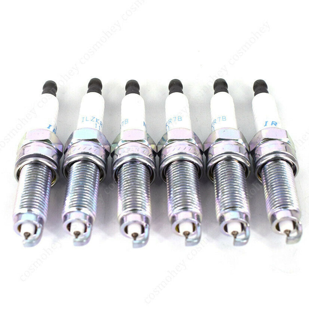Iridium Spark Plugs ILZKR7B11 for Honda Accord Pilot Odyssey V6