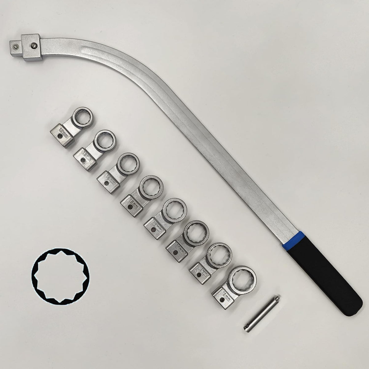 15-Piece Professional Belt Tensioner Tool Kit for Serpentine and Timing Belts