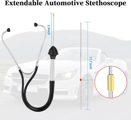 Auto Stethoscope Engine Diagnostic Tool for Car, Truck & Motorcycle