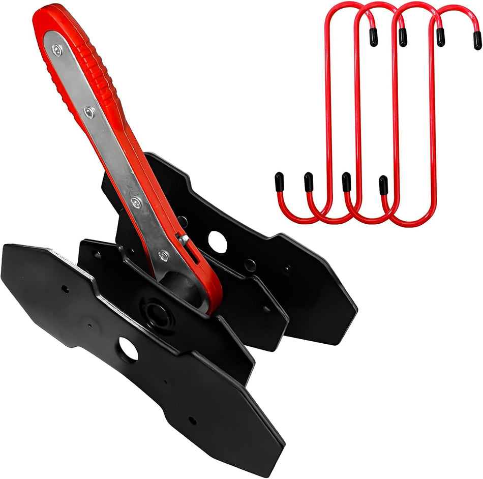Brake Caliper Compression Tool Set with 4 Hangers for Car Repairs
