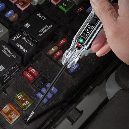 3-72V DC Circuit Tester with LED Display for Trailer Brakes
