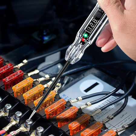 3-72V DC Circuit Tester with LED Display for Trailer Brakes