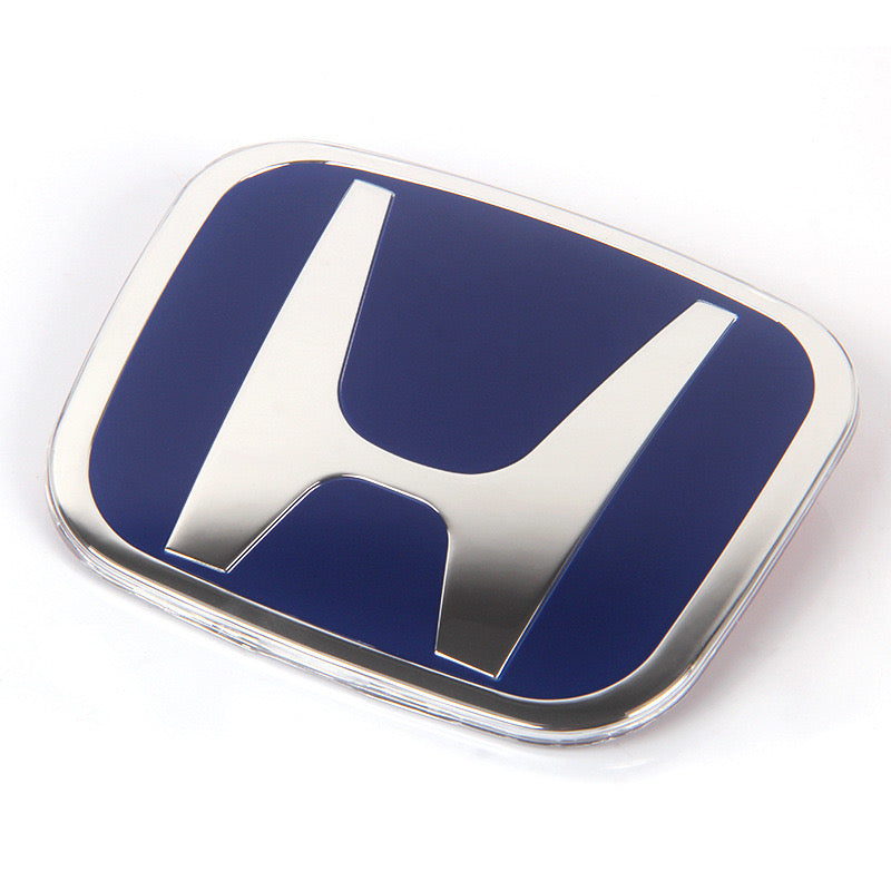 Honda Civic Rear Emblem 75700-SYY-003 Blue JDM Style for 10th Gen 2016-2020