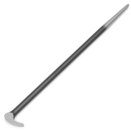Rolling head pry bar set with 6" and 16" CR-V steel bars