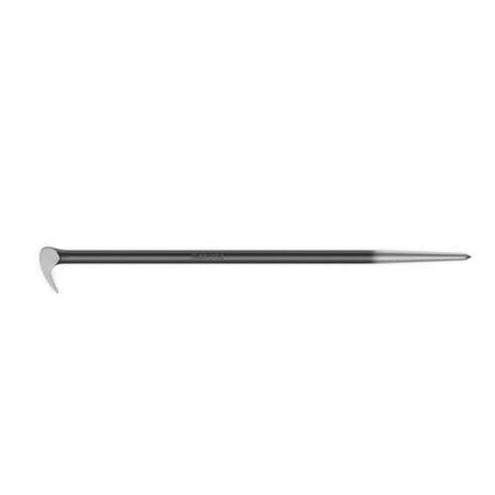 Rolling head pry bar set with 6" and 16" CR-V steel bars