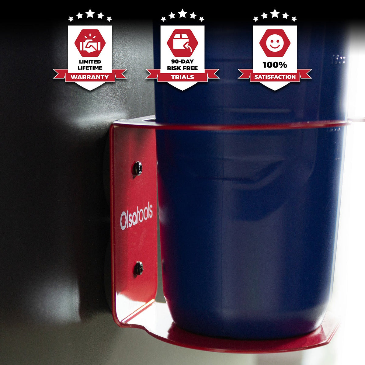 Magnetic Cup & Mug Holder with Strong Grip for Easy Installation
